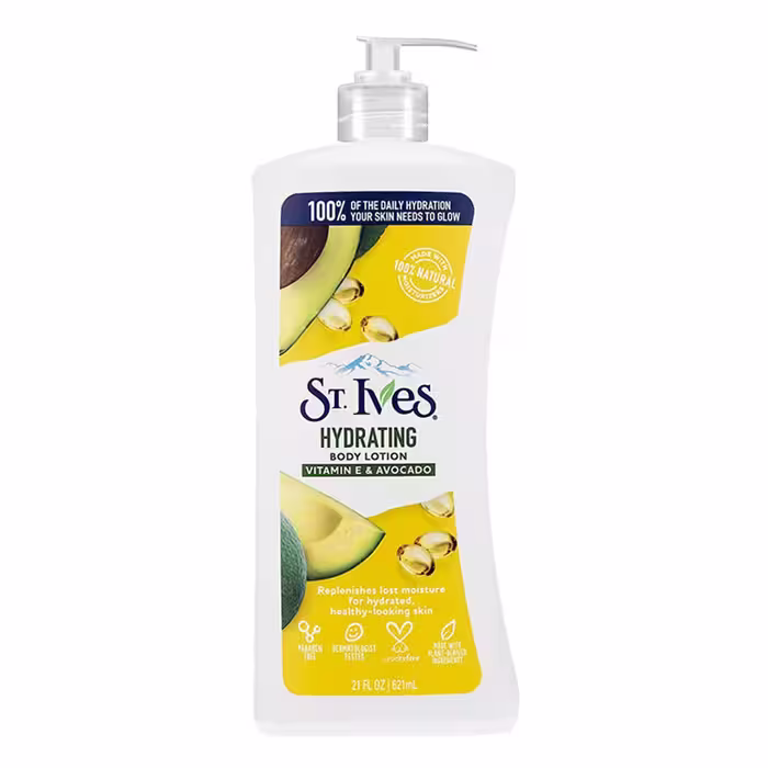 لوسیون بدن آووکادو سینت ایوز مدل Hydrating حجم 621 میلی لیتر - فروشگاه تخصصی محصولات پوست و مو تیراژه