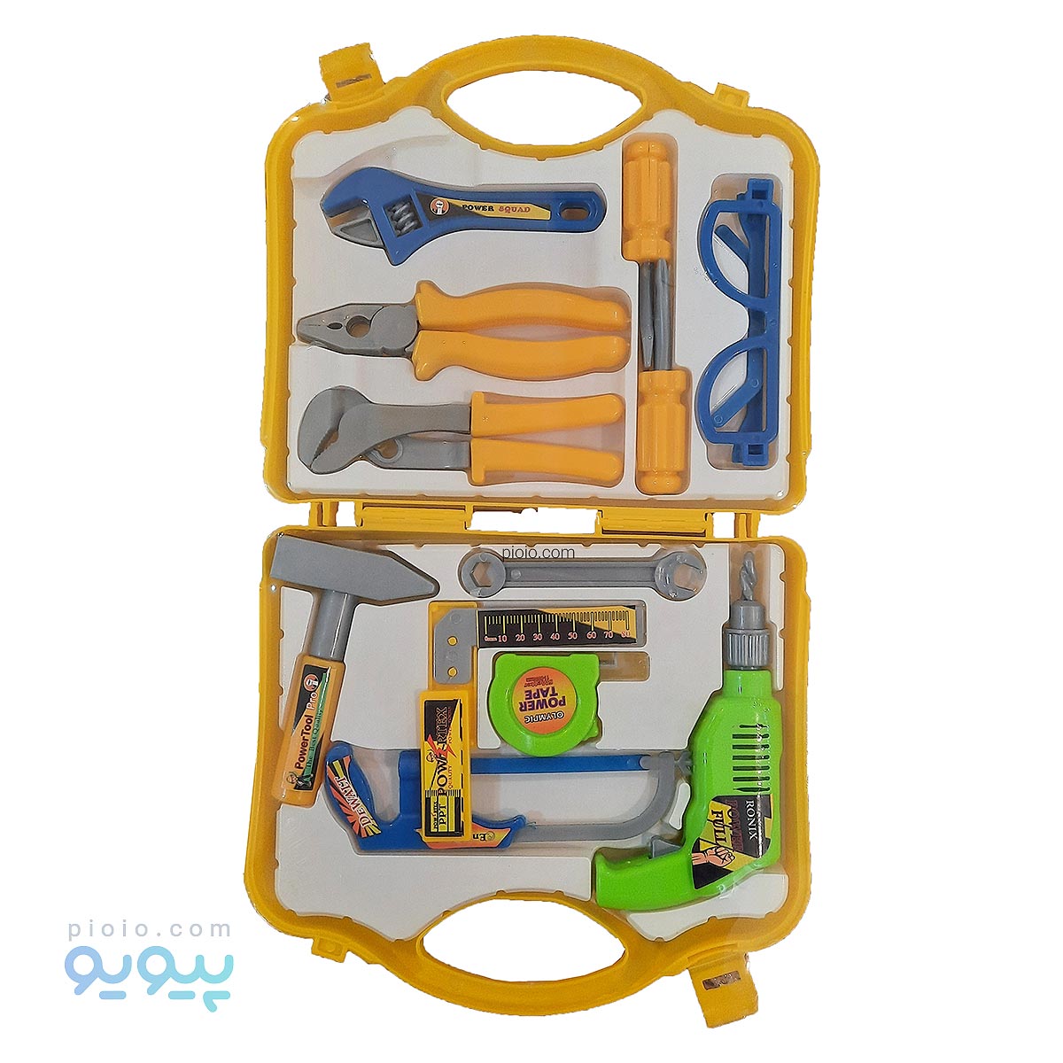 اسباب بازی جعبه ابزار مهندسی عمده و کارتنی