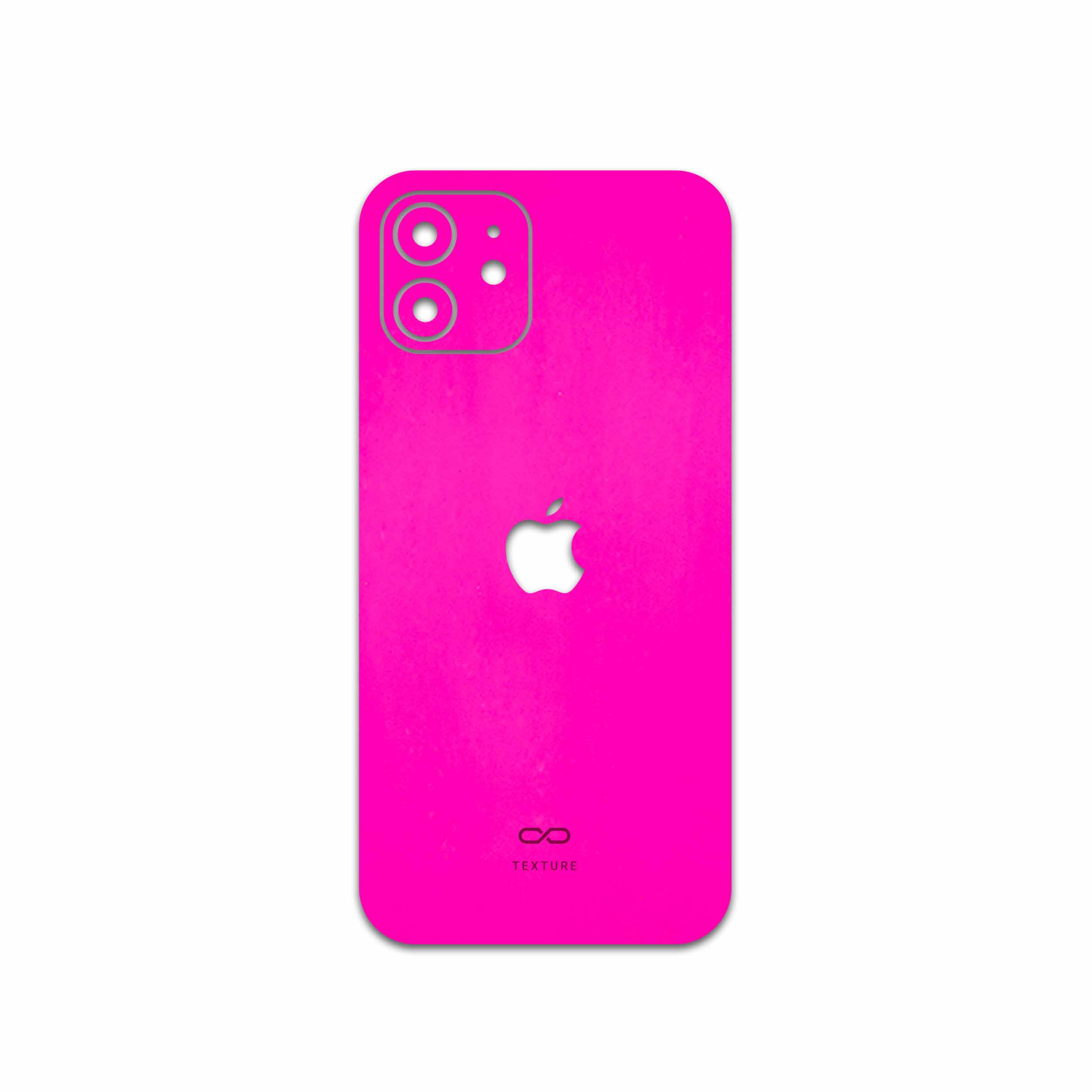 برچسب پوششی ماهوت مدل Phosphorus-Pink مناسب برای گوشی موبایل اپل iPhone 12