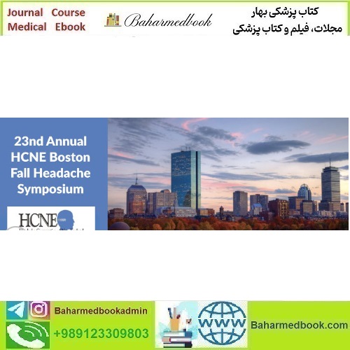 Boston University 23rd Annual HCNE Boston Headache Sympo