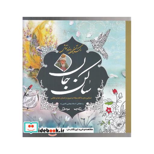 کتاب رنگ آمیزی با خط و نقاشی ساکن جان