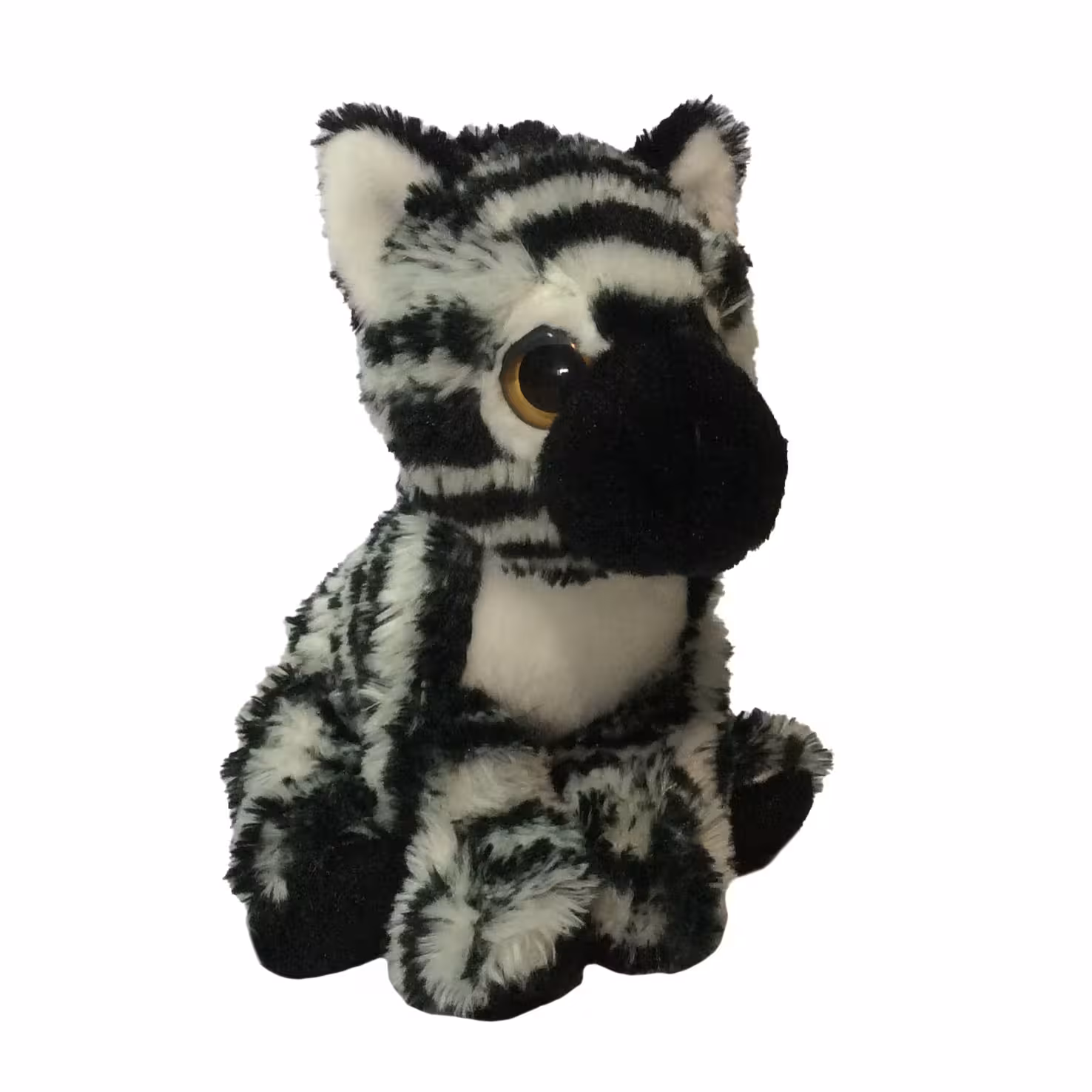 عروسک طرح گورخر مدل COMO ZOO ZEBRA کد SZ8/570 ارتفاع 25 سانتی‌متر