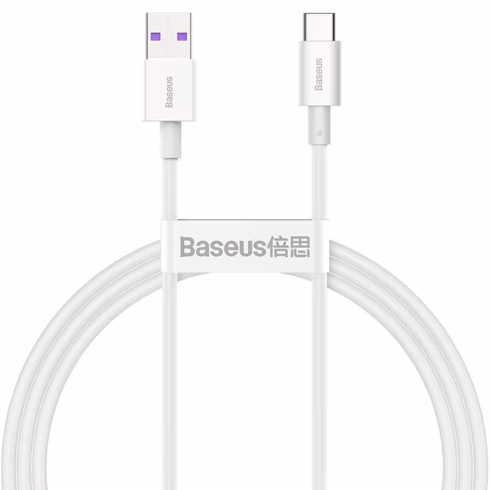 کابل شارژ USB به Type-C بیسوس مدل Superior CATYS-01 طول 1 متر توان 66 وات