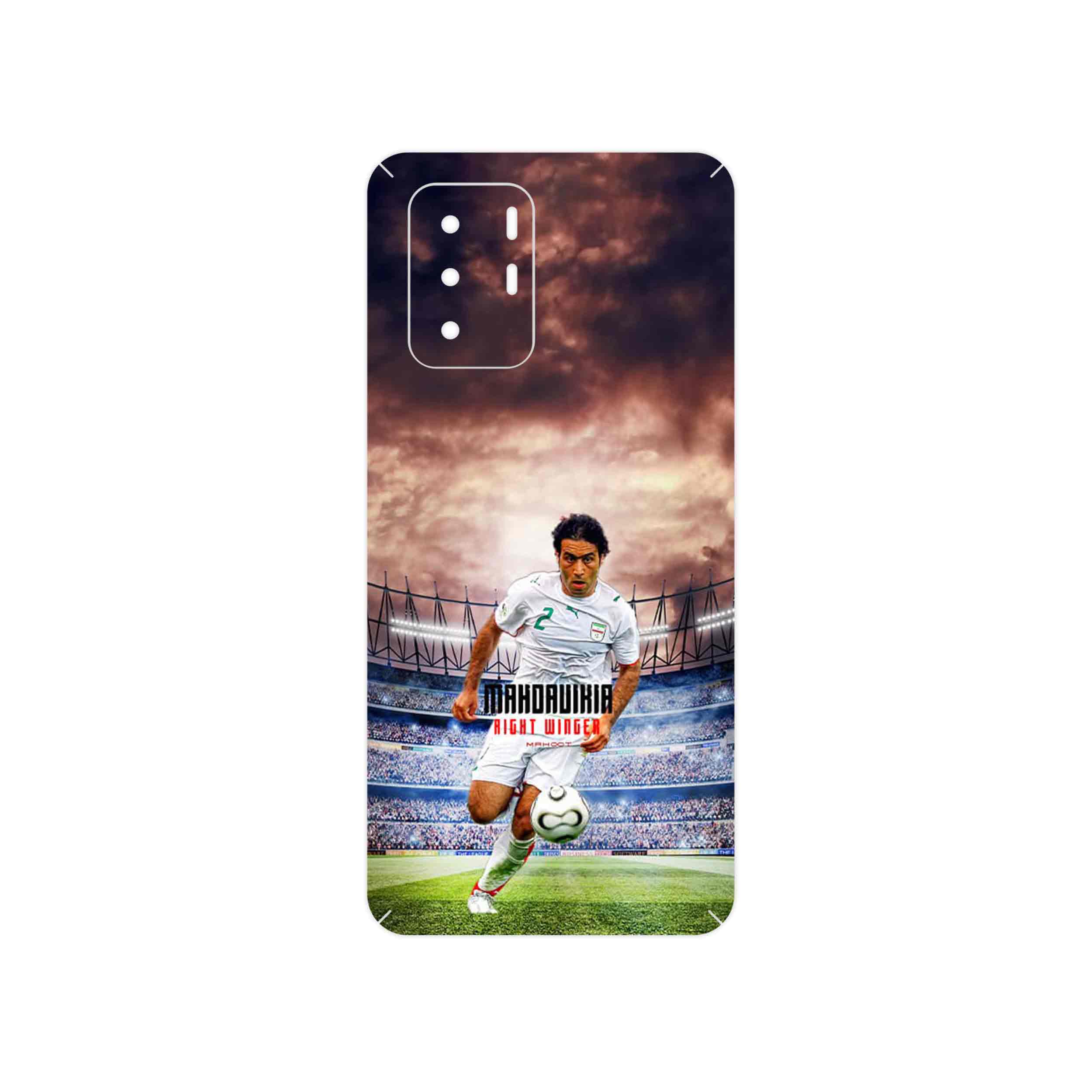 برچسب پوششی ماهوت مدل Mehdi Mahdavikia مناسب برای گوشی موبایل شیائومی Poco X3 GT 5G