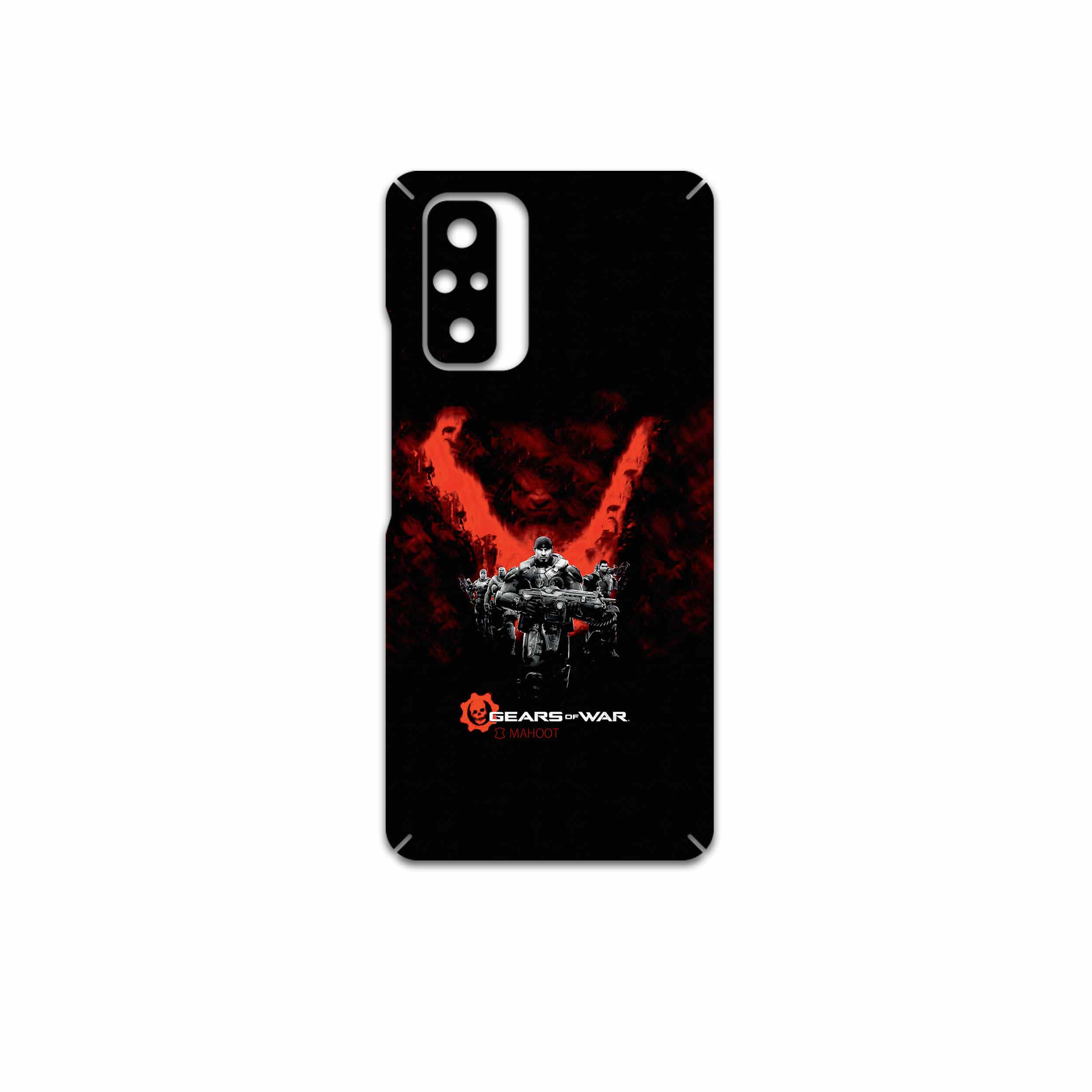 برچسب پوششی ماهوت مدل Gears-Of-War-Game مناسب برای گوشی موبایل شیائومی Redmi Note 10 Pro Max