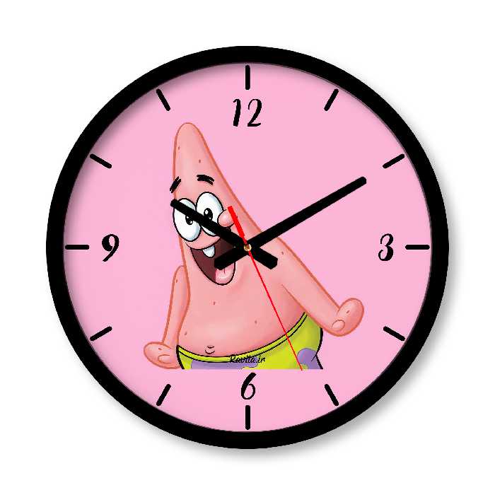 ساعت دیواری بزرگ راویتا طرح باب اسفنجی – پاتریک کد 3615