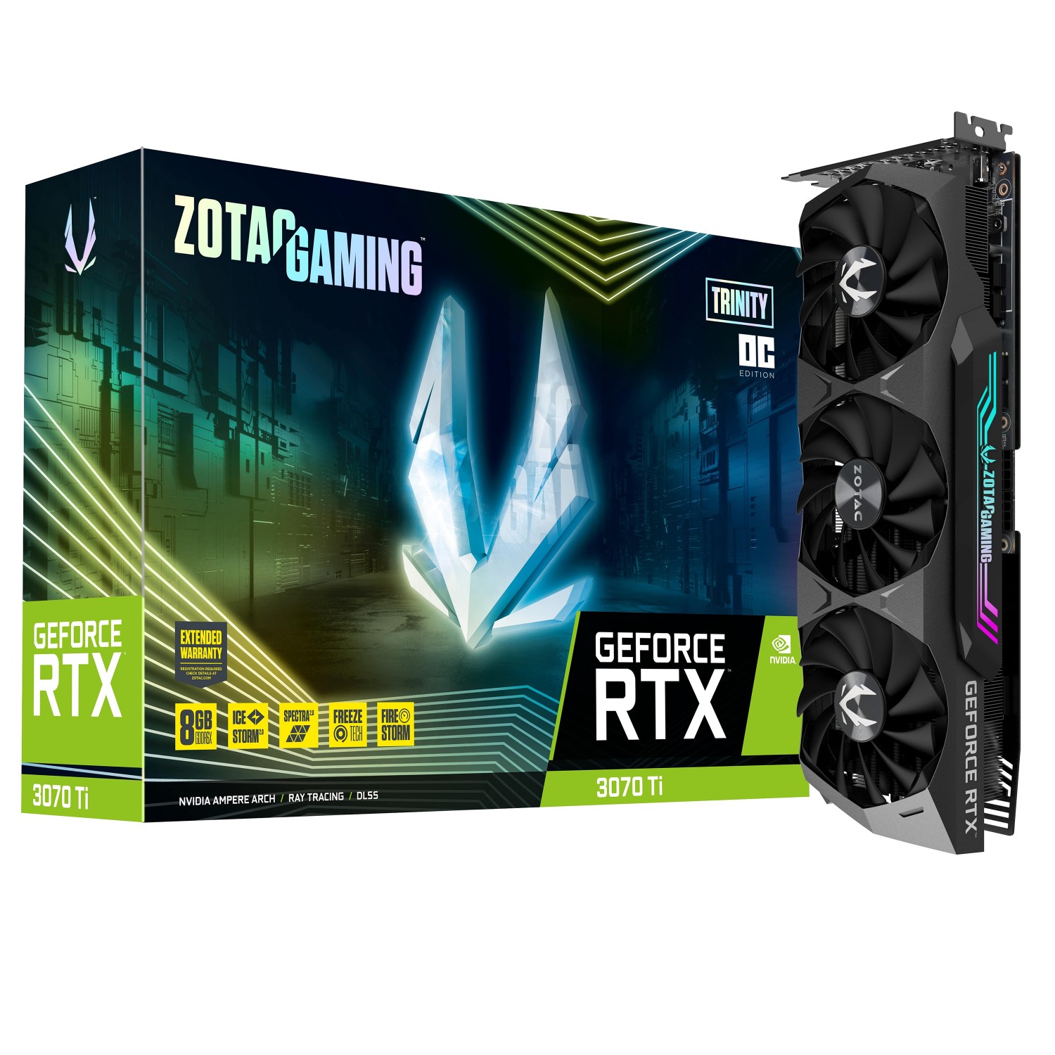 کارت گرافیک زوتاک GAMING RTX 3070TI Trinity 8GB