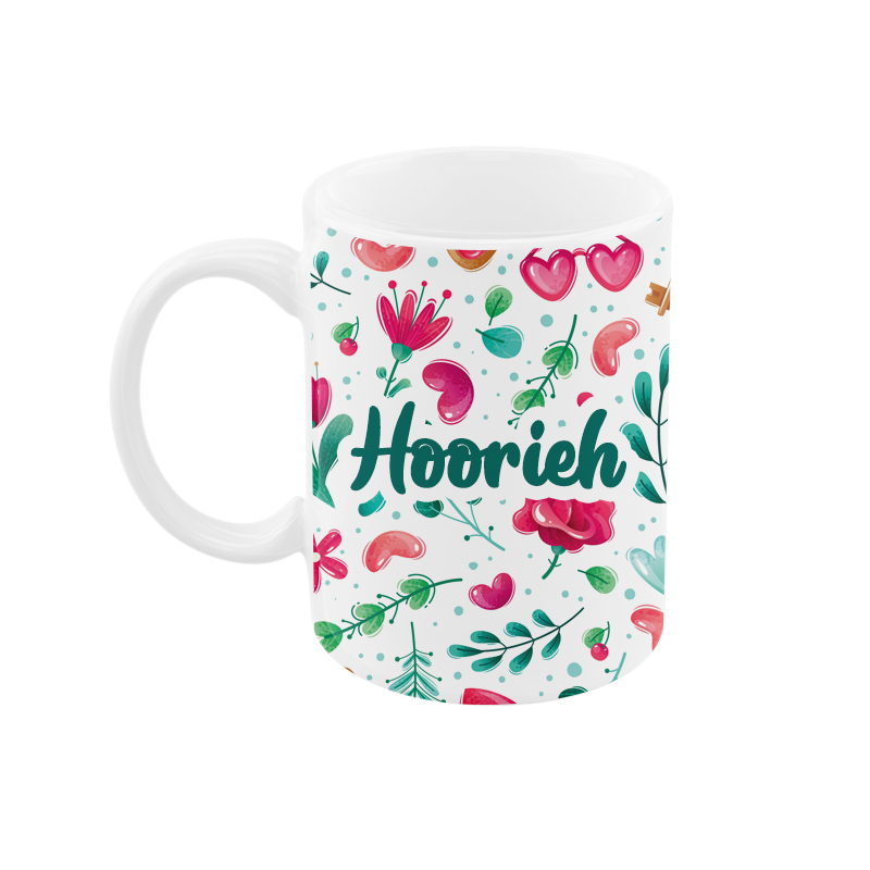 ماگ رژارت مدل اسم حوریه