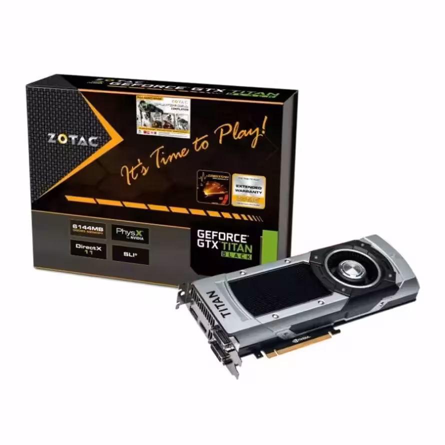 کارت گرافیک زوتاک GTX TITAN Black 6GB