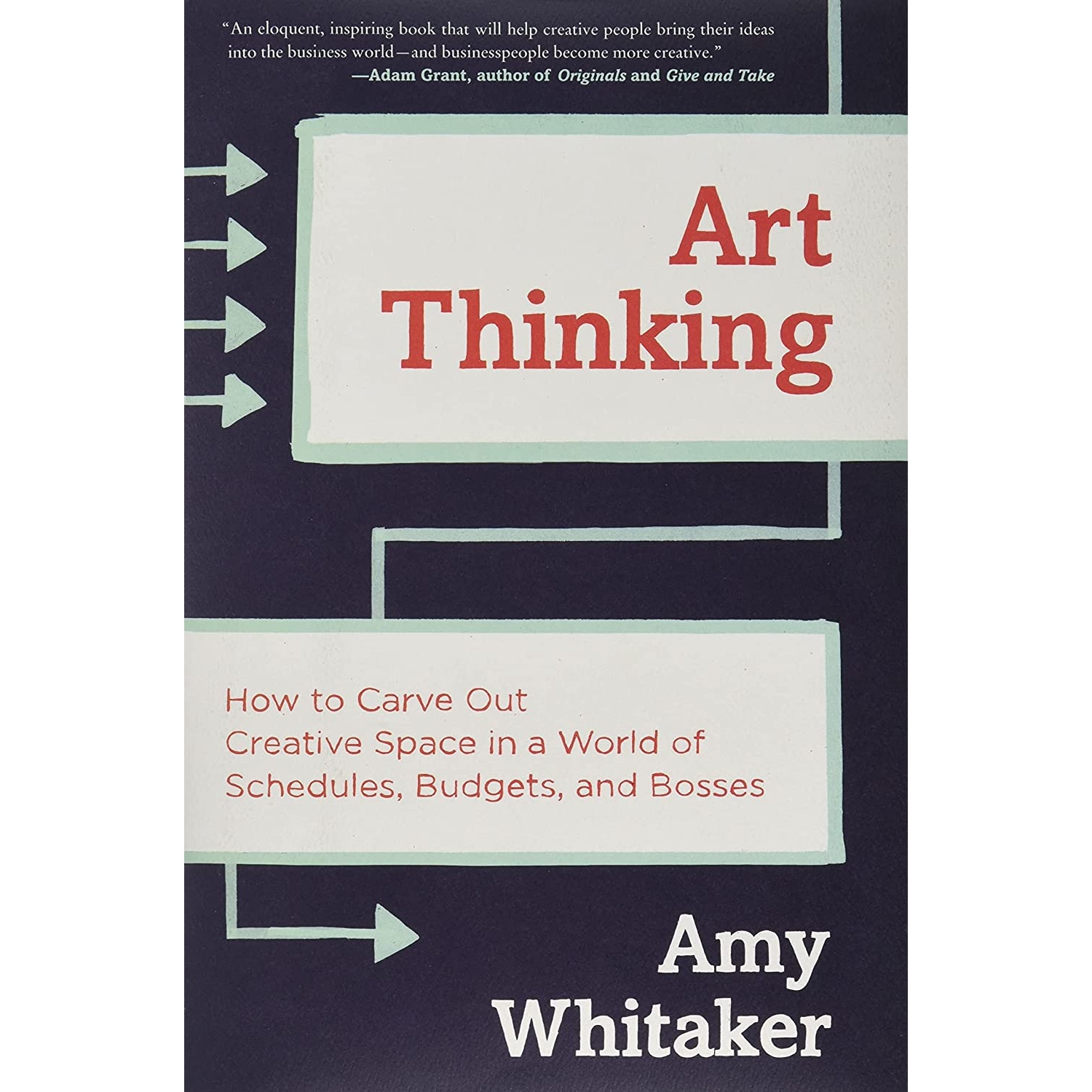 کتاب Art Thinking اثر Amy Whitaker انتشارات Harper Business