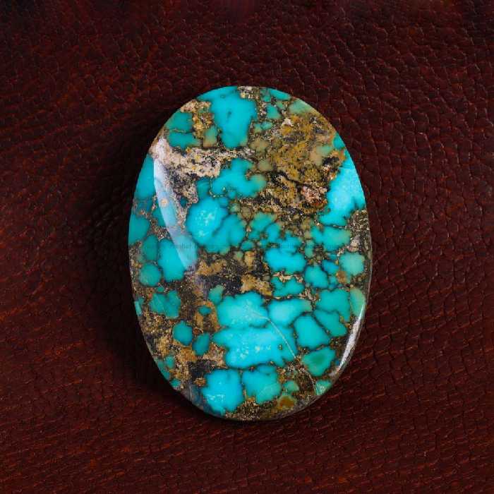 نگین فیروزه شجری کد 13844 - جواهری مشاهیر