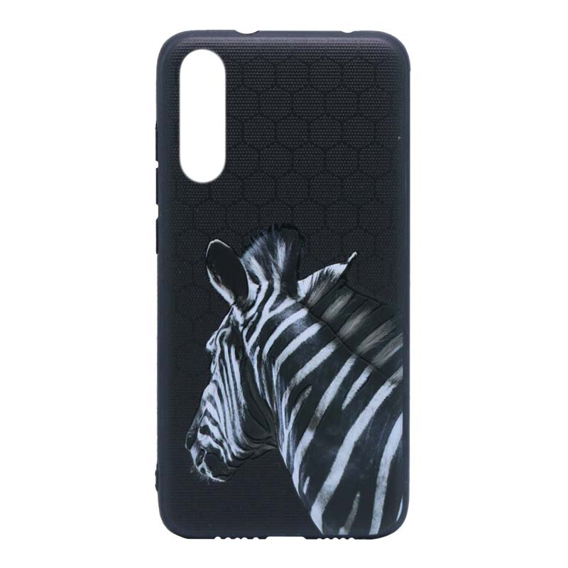 کاور طرح گورخر مدل Happy مناسب برای گوشی موبایل سامسونگ Galaxy A70 / A70s