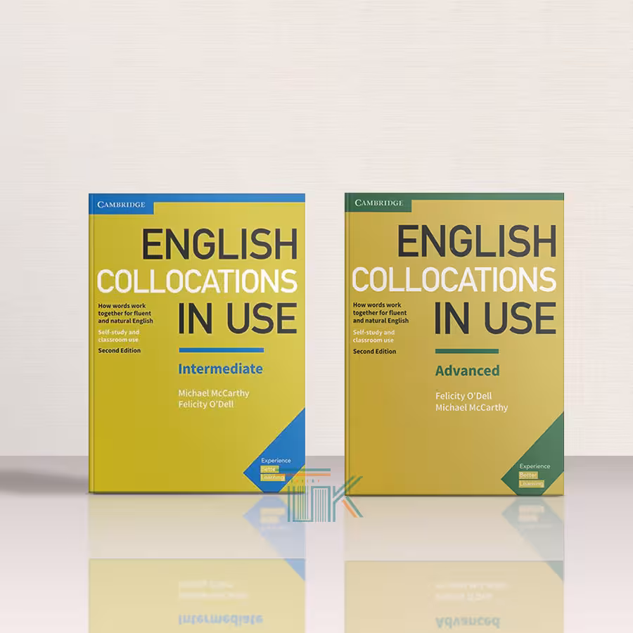 English Collocations in Use 2nd Edition Pack | پک 2 جلدی کتاب انگلیش کالوکیشین این یوز ویرایش دوم | خرید کتاب زبان | خرید لوازم التحریر | چی کتاب | بالاترین تخفیف و ارسال رایگان