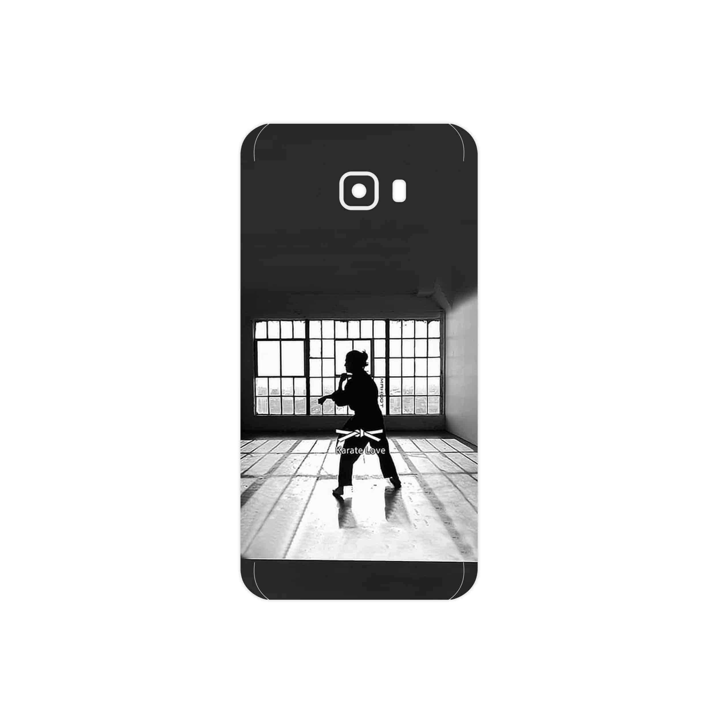 برچسب پوششی ماهوت مدل Karate مناسب برای گوشی موبایل سامسونگ Galaxy C7 Pro
