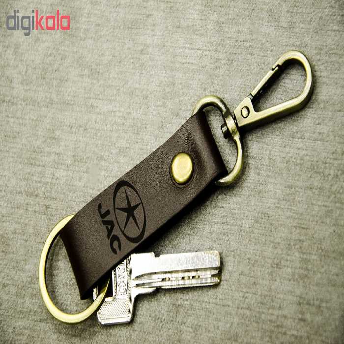 جاسوئیچی خودرو چرمینه اسپرت طرح جک کد 58JKS