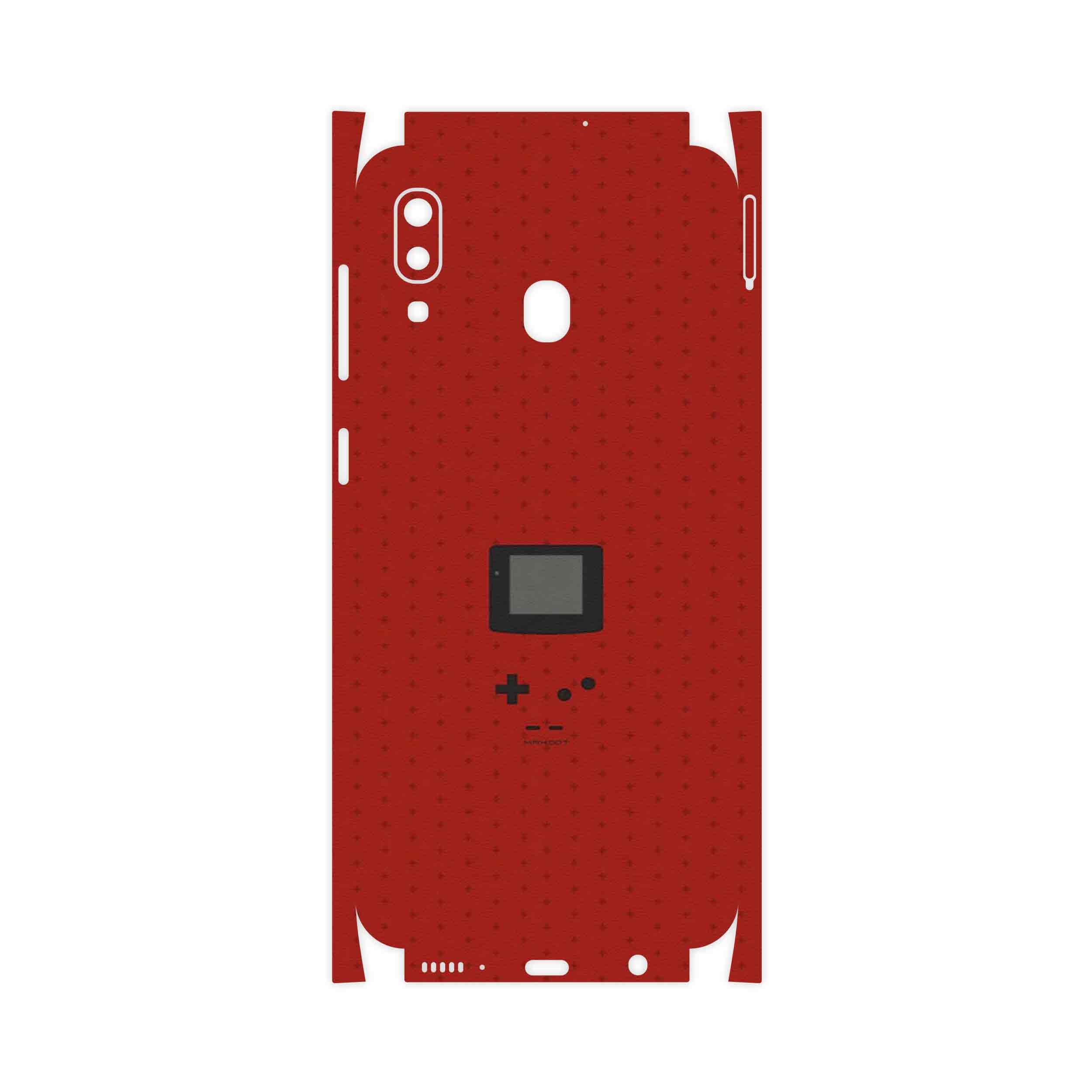 برچسب پوششی ماهوت مدل Minimal GameBoy Icon-FullSkin مناسب برای گوشی موبایل سامسونگ Galaxy A20
