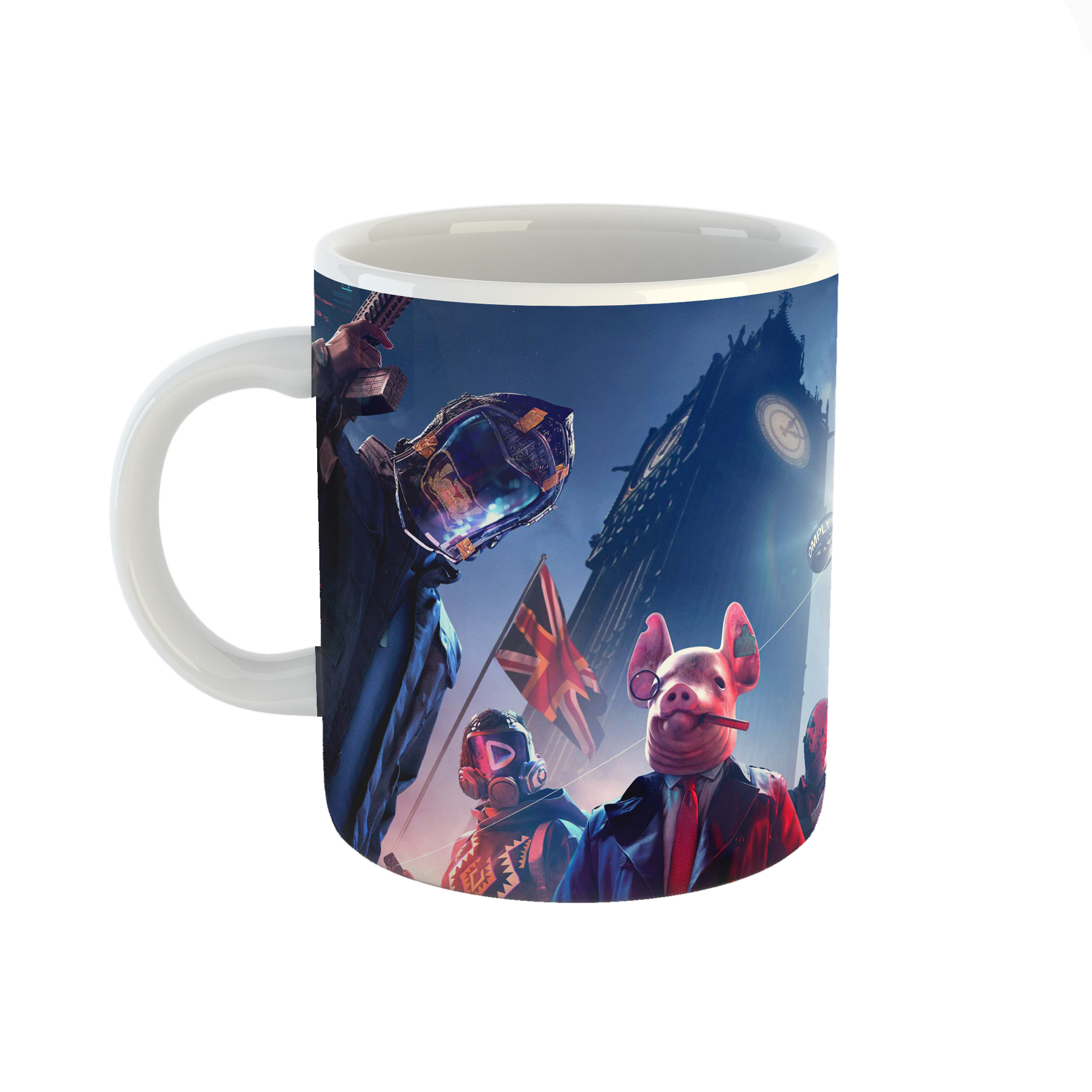 ماگ طرح watch dogs legion مدل game کد 05