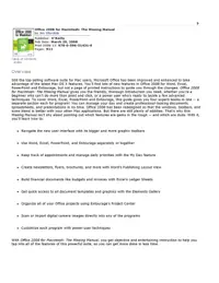 خرید و دانلود نسخه کامل کتاب Office 2008 for Macintosh: The Missing Manual
