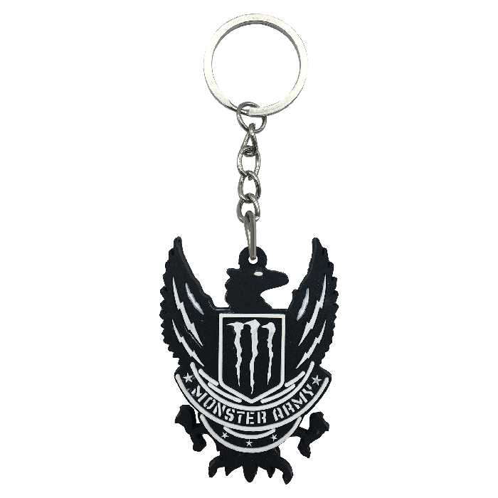 جاکلیدی طرح مانستر آرمی مدل BLKWHT