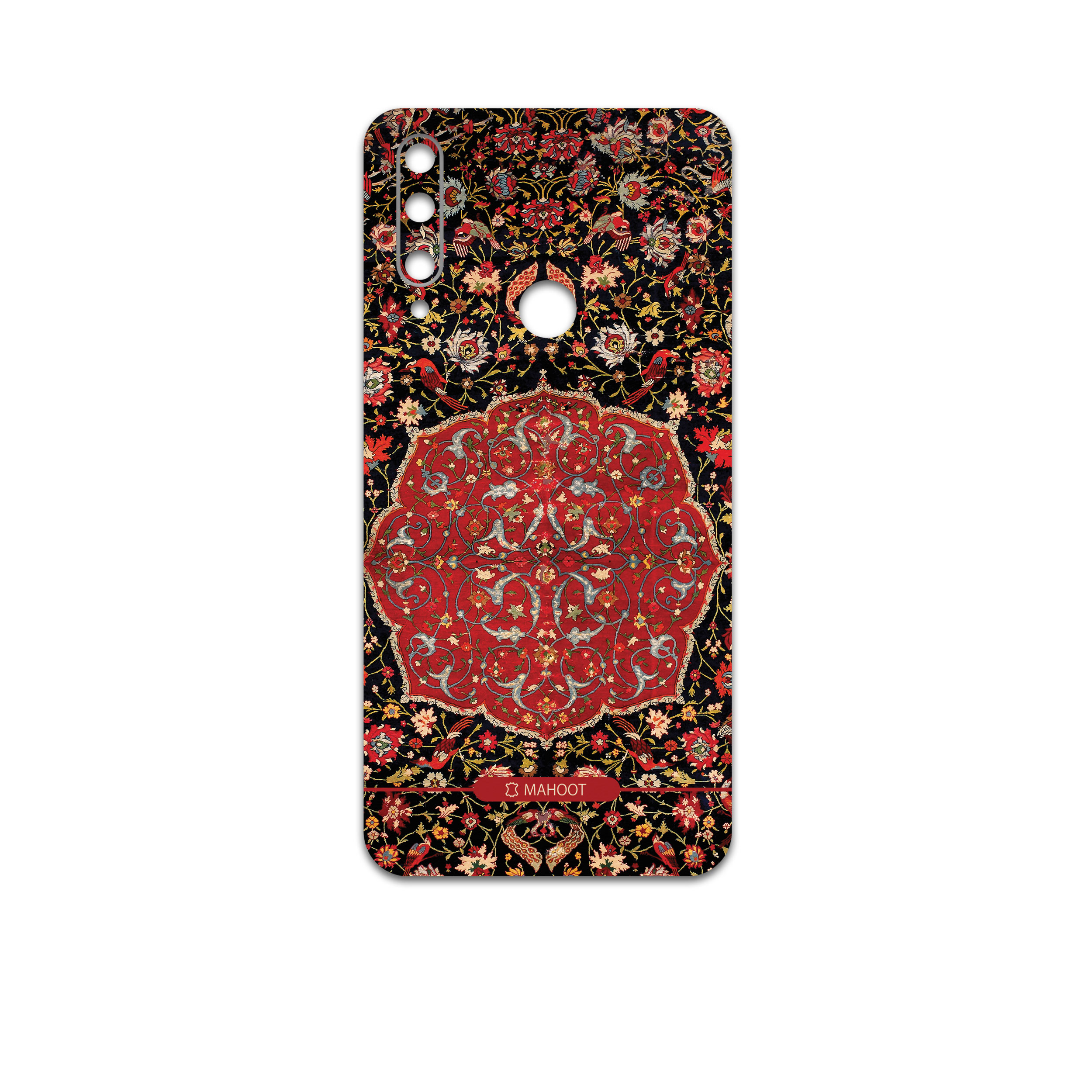 برچسب پوششی ماهوت مدل Persian-Carpet-Red مناسب برای گوشی موبایل آنر 9X