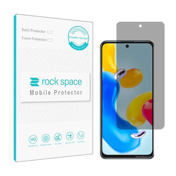 گلس شیائومی Redmi Note 11S 5G مدل نانو هیدروژل پرایوسی برند راک اسپیس کد S