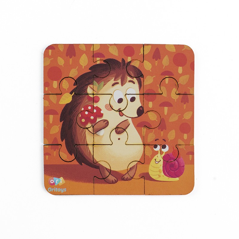 پازل 9قطعه طرح خارپشت