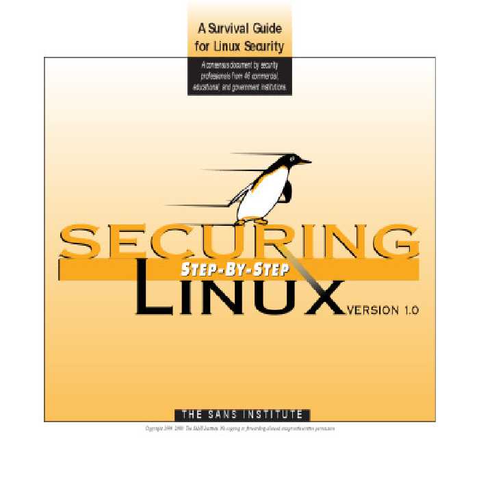 خرید و دانلود نسخه کامل کتاب Securing Linux Step by Step