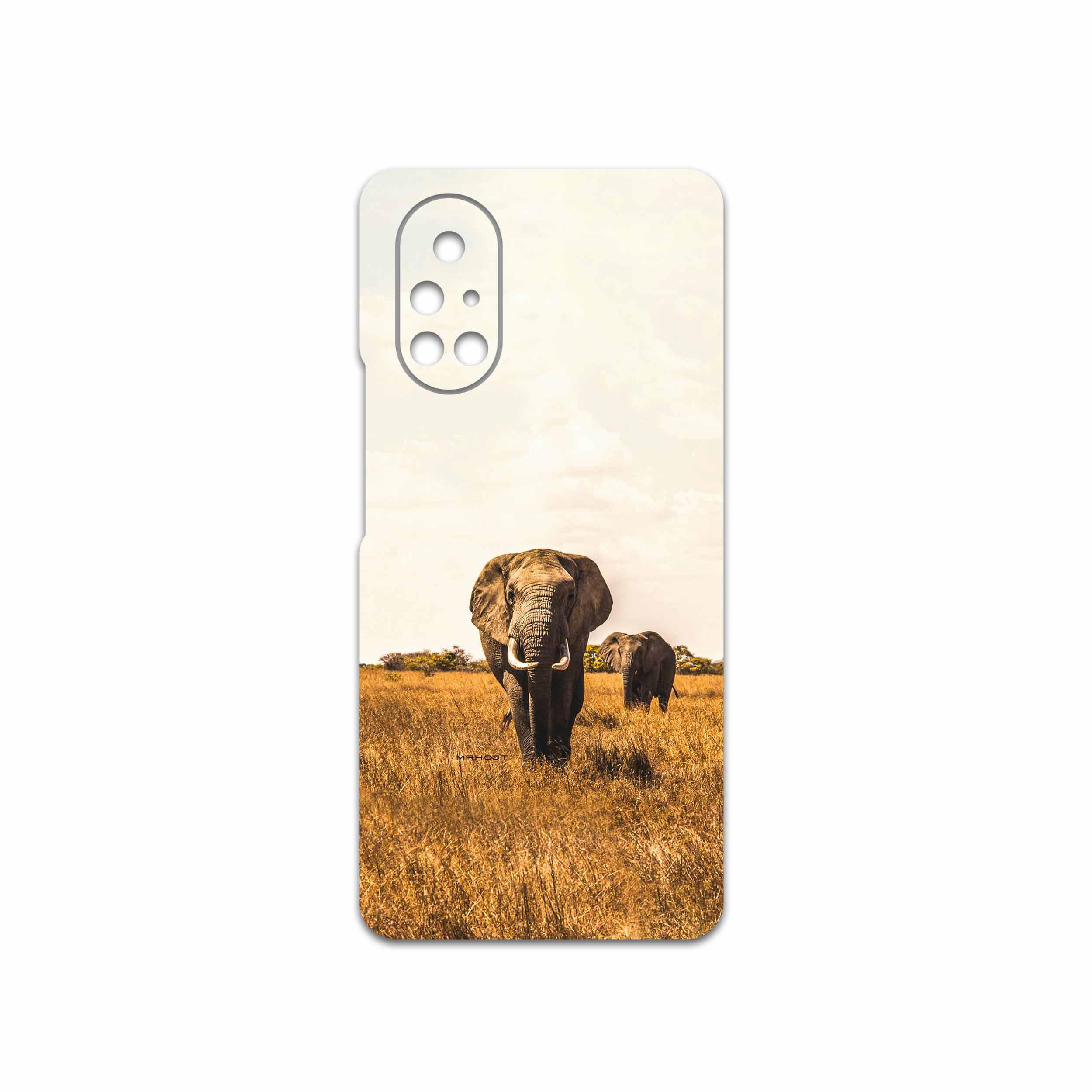 برچسب پوششی ماهوت مدل Elephant مناسب برای گوشی موبایل هوآوی Nova 8