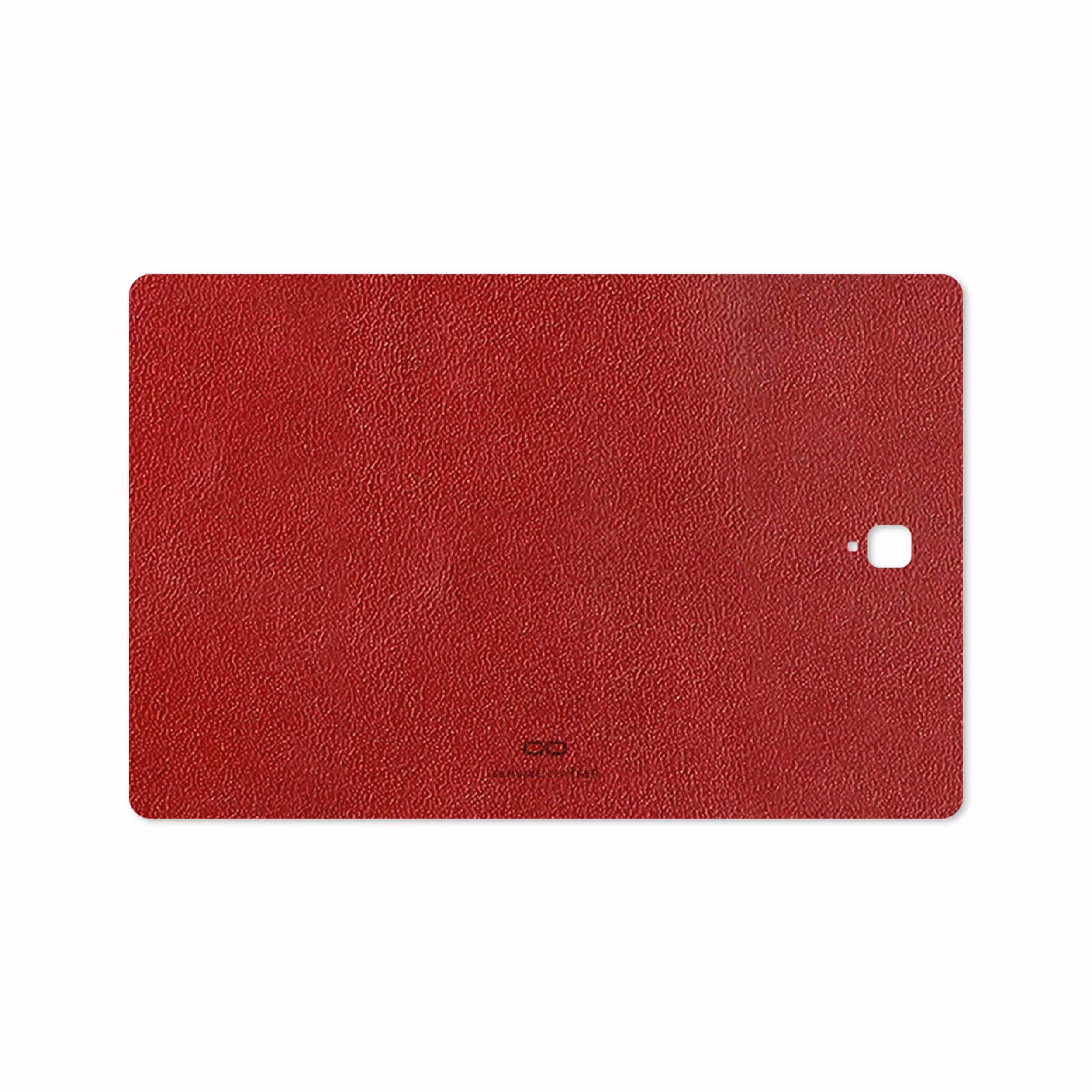 برچسب پوششی ماهوت مدل Red-Leather مناسب برای تبلت سامسونگ Galaxy Tab S4 10.5 2018 T835