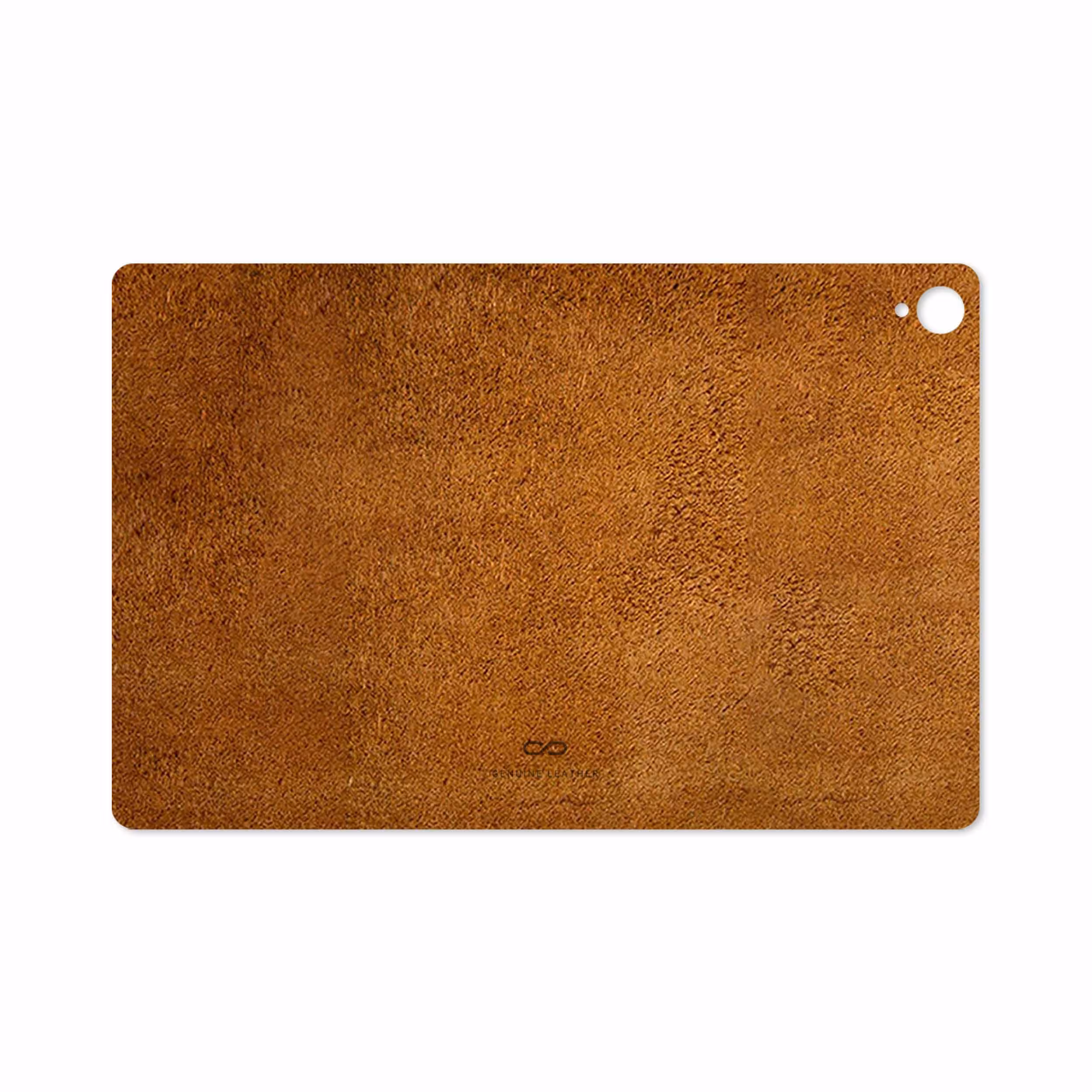 برچسب پوششی ماهوت مدل Brown-Chamois-Leather مناسب برای تبلت هوآوی Mediapad M6 10.8 2019