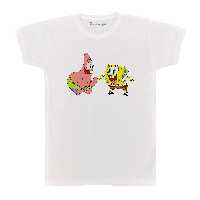 تی شرت بچگانه پرمانه طرح باب اسفنجی کد pmt.203