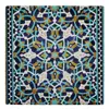 کاشی کارنیلا طرح نقوش هندسی ایرانی مدل لوحی کد WKB198