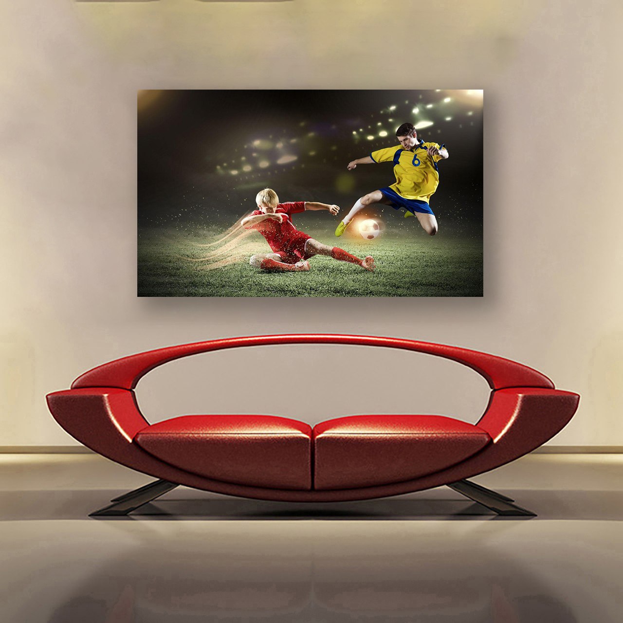 تابلو شاسی طرح فوتبالی کد o320