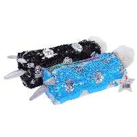 جامدادی تک زیپ پولکی K9081C-1 کینگ KING