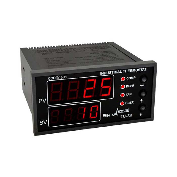 ترموستات صنعتی شیوا امواج مدل ITU-2S کد 15U1