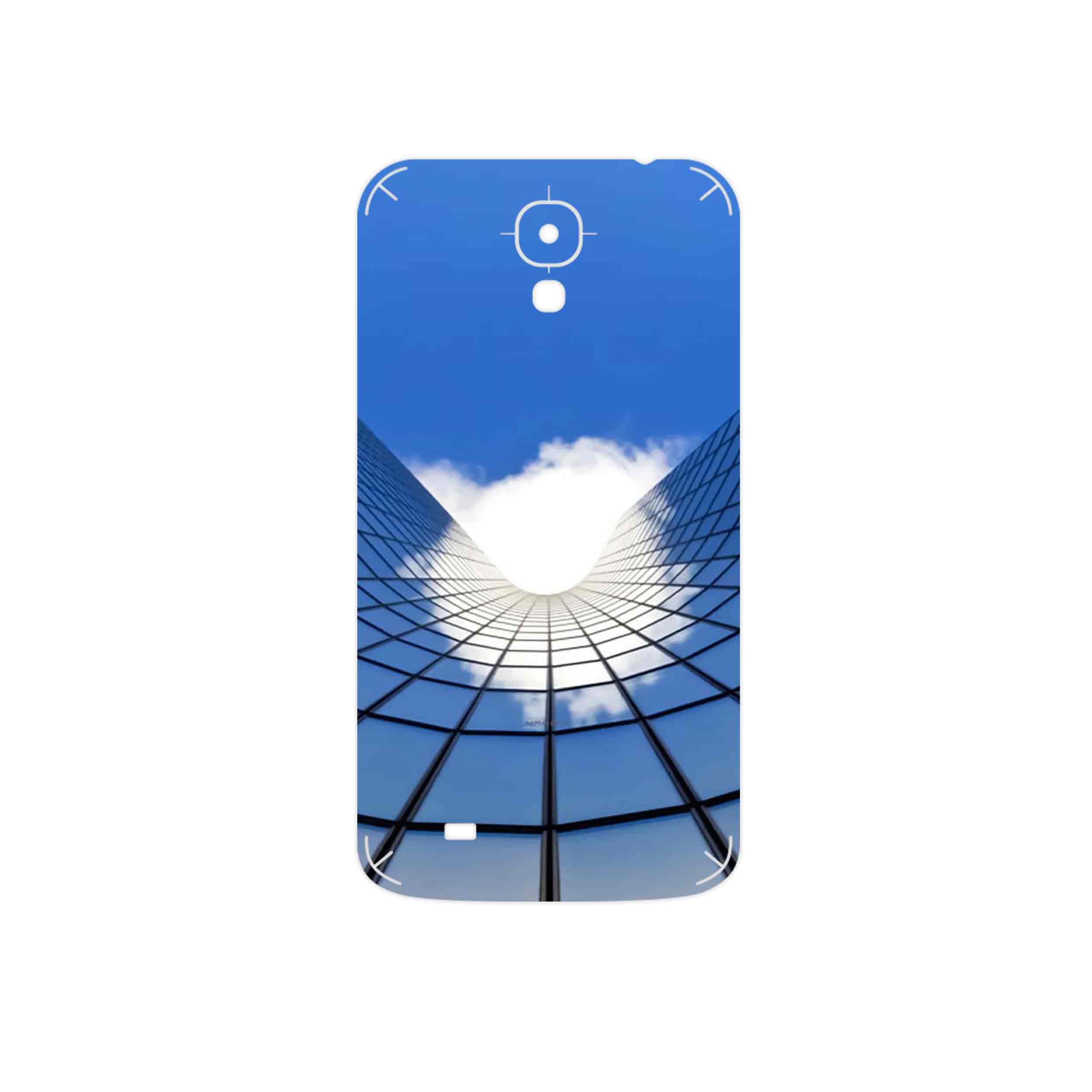 برچسب پوششی ماهوت مدل Glass skyscraper مناسب برای گوشی موبایل سامسونگ Galaxy Mega 6.3 I9200