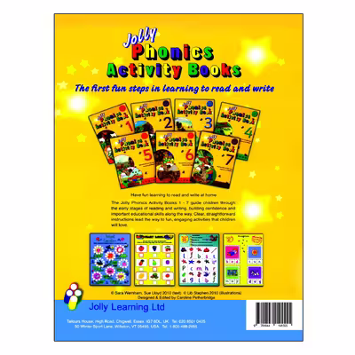 کتاب Jolly Phonics Activity Book 3 اثر Sue Lioyd and Sara Wernham انتشارات Jolly