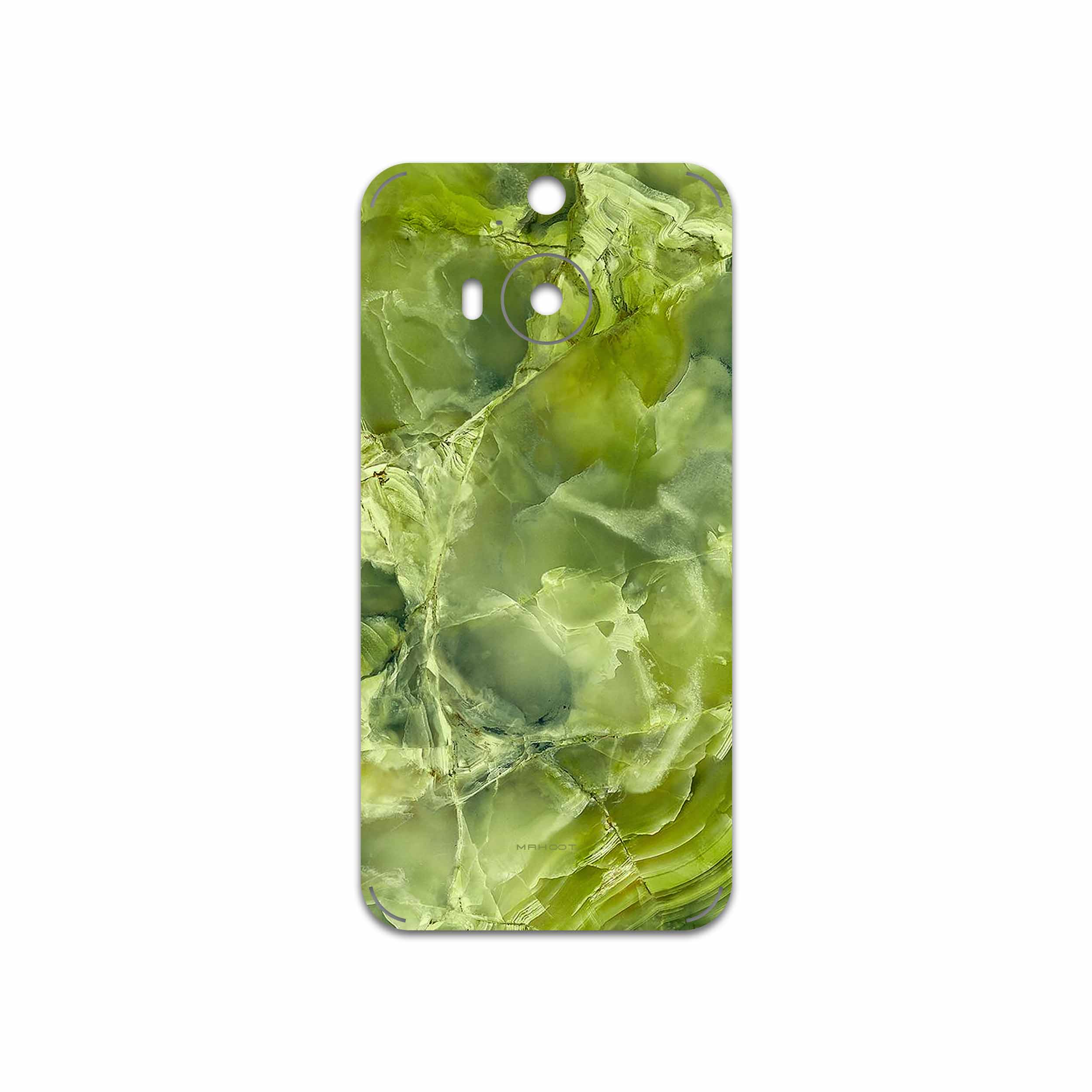 برچسب پوششی ماهوت مدل Green Crystal Marble مناسب برای گوشی موبایل اچ تی سی One M9 Plus