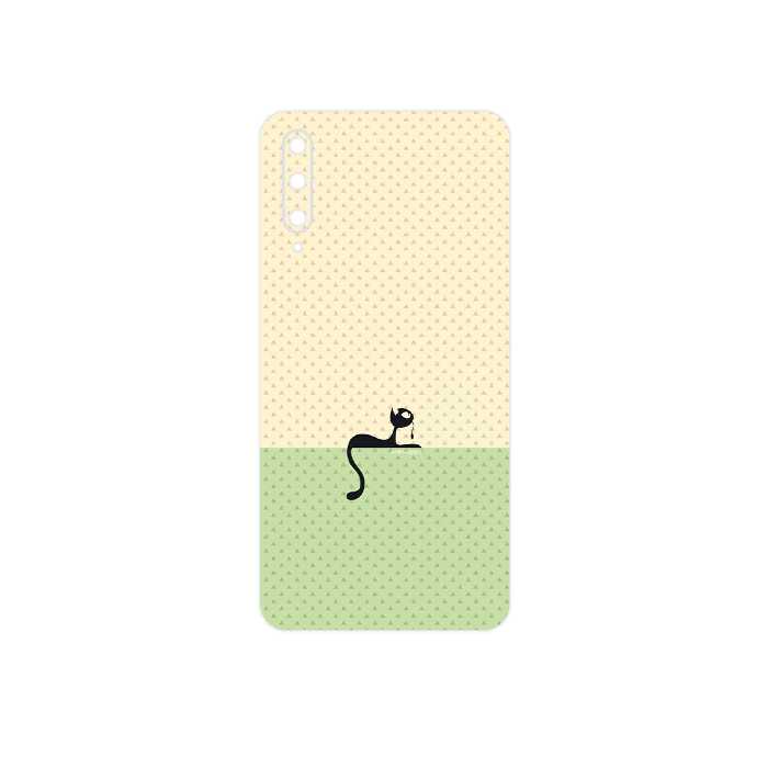 برچسب پوششی ماهوت مدل Minimal Internet Cat Icon مناسب برای گوشی موبایل هوآوی Y9S