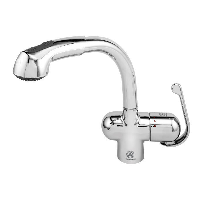 شیر ظرفشویی شلنگ دار قهرمان مدل زدرا