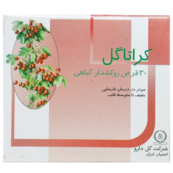 قرص کراتاگل گل دارو