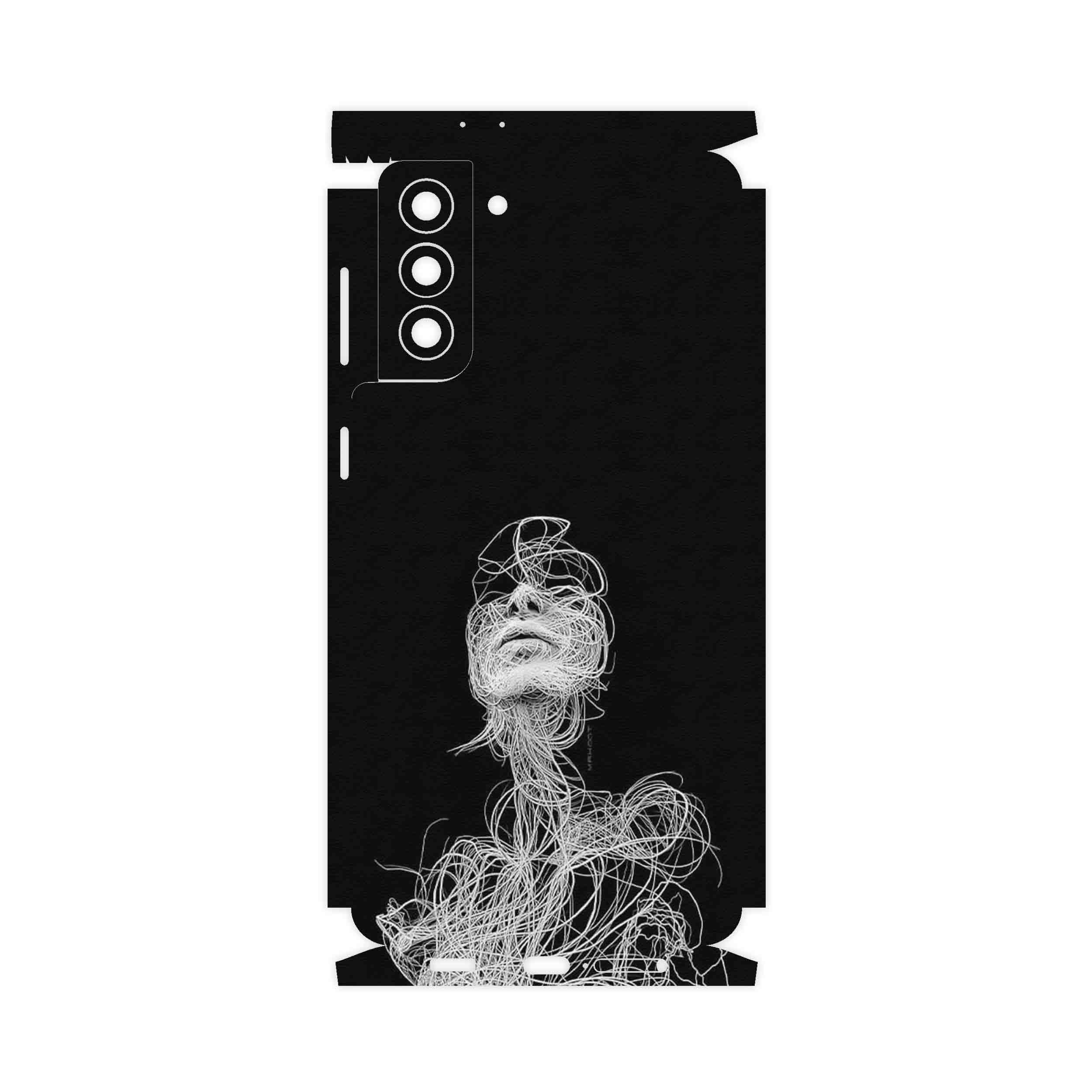 برچسب پوششی ماهوت مدل Strings Digital Art 2-FullSkin مناسب برای گوشی موبایل سامسونگ Galaxy S21 Plus 5G