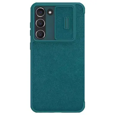 کیف کلاسوری نیلکین مدل Qin Pro Plain Cloth مناسب برای گوشی موبایل سامسونگ Galaxy S23