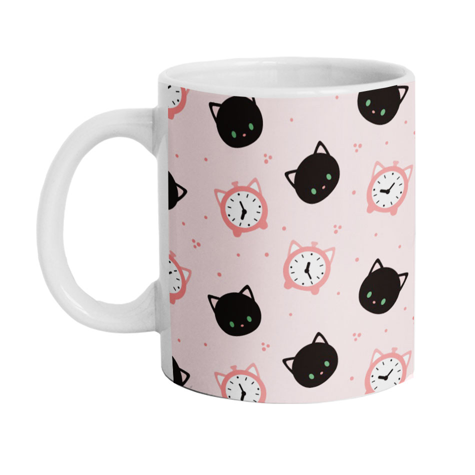 ماگ دارلی طرح گربه فانتزی مدل M1512