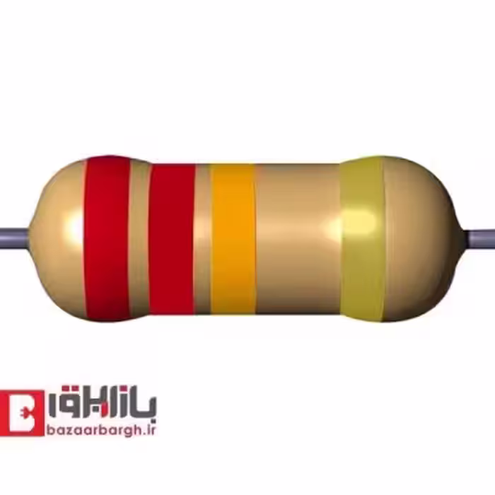 مقاومت 22 کیلو اهم 1 وات 5 درصد