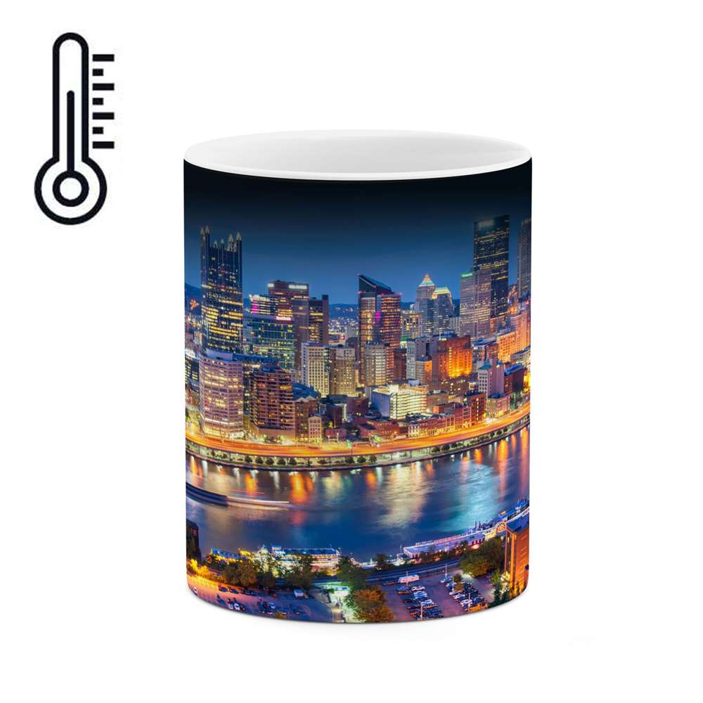 ماگ حرارتی کاکتی طرح شهر مدل mgh15276