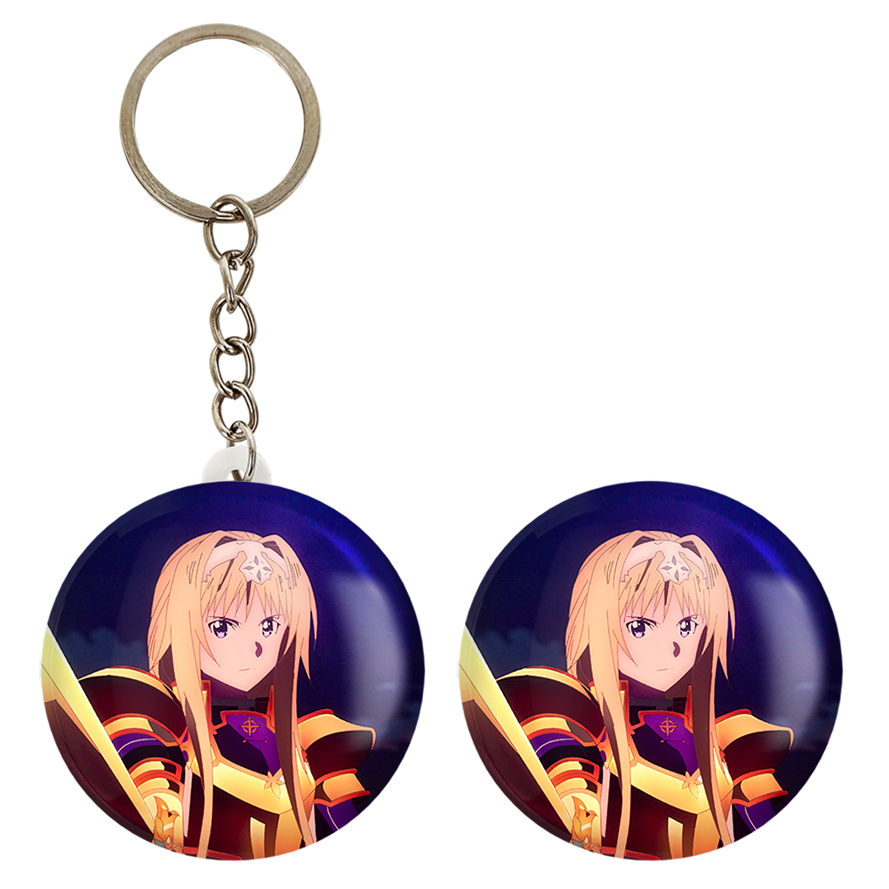 پیکسل خندالو مدل آلیس ساما انیمه هنر شمشیر زنی آنلاین کد 12080 به همراه جاکلیدی