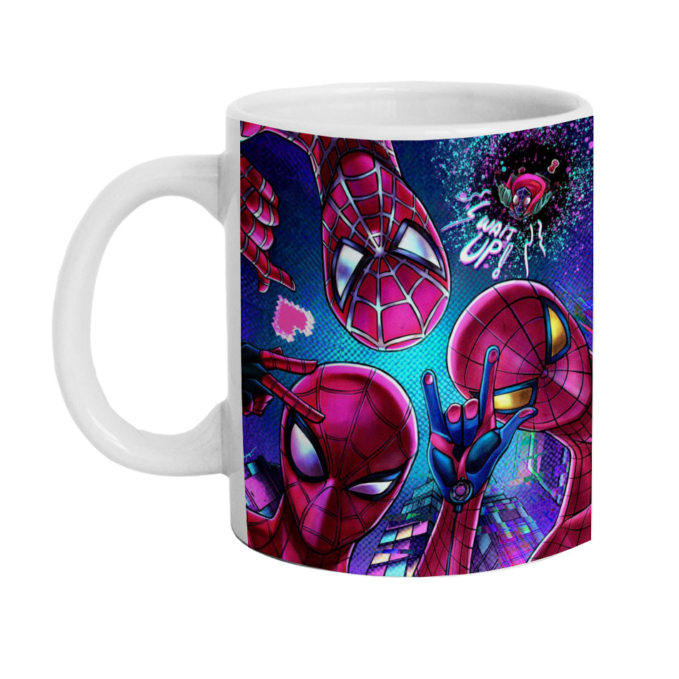 ماگ دارلی طرح مردعنکبوتی مدل M480