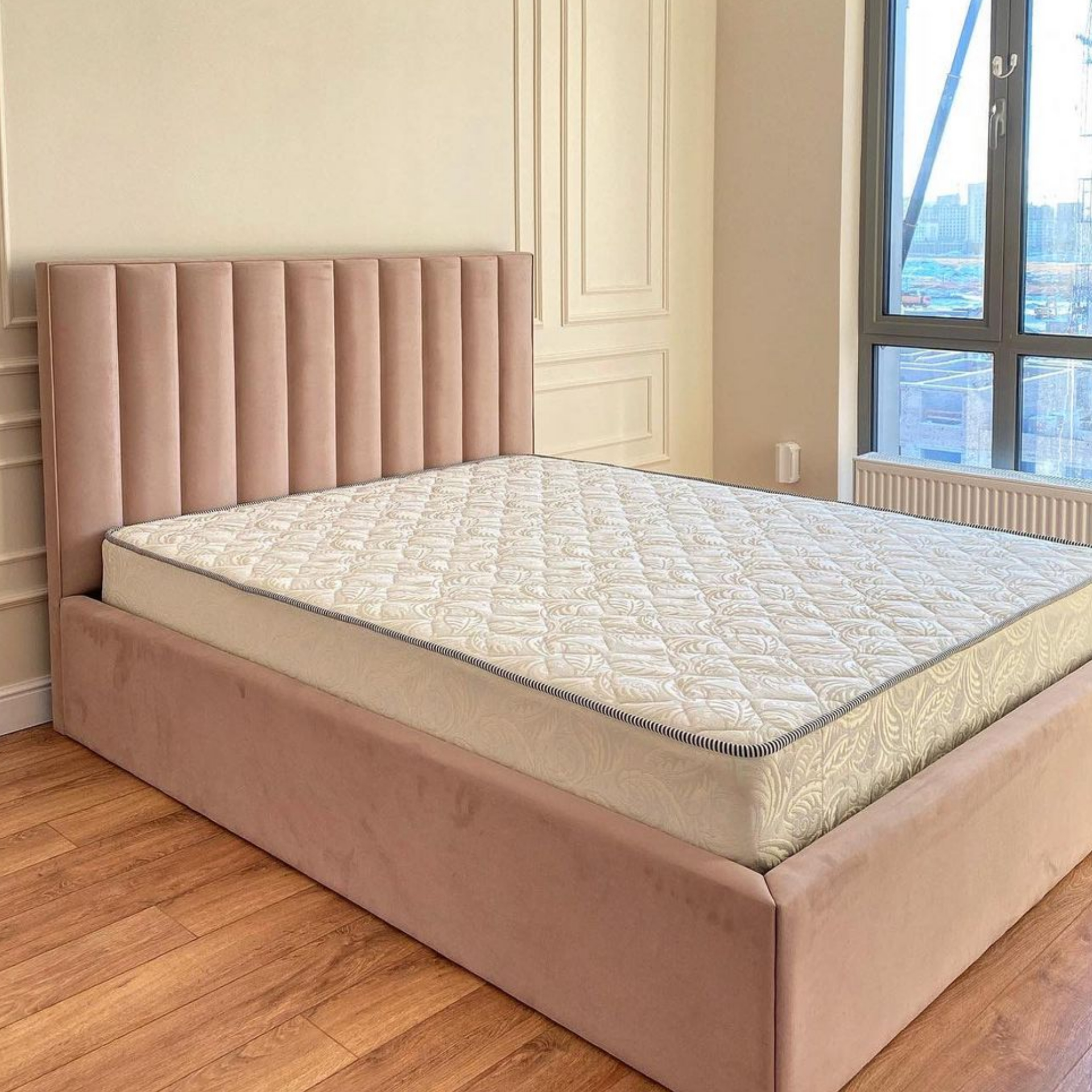 تخت خواب دو نفره مدل توسکا سایز 180x200 سانتی متر