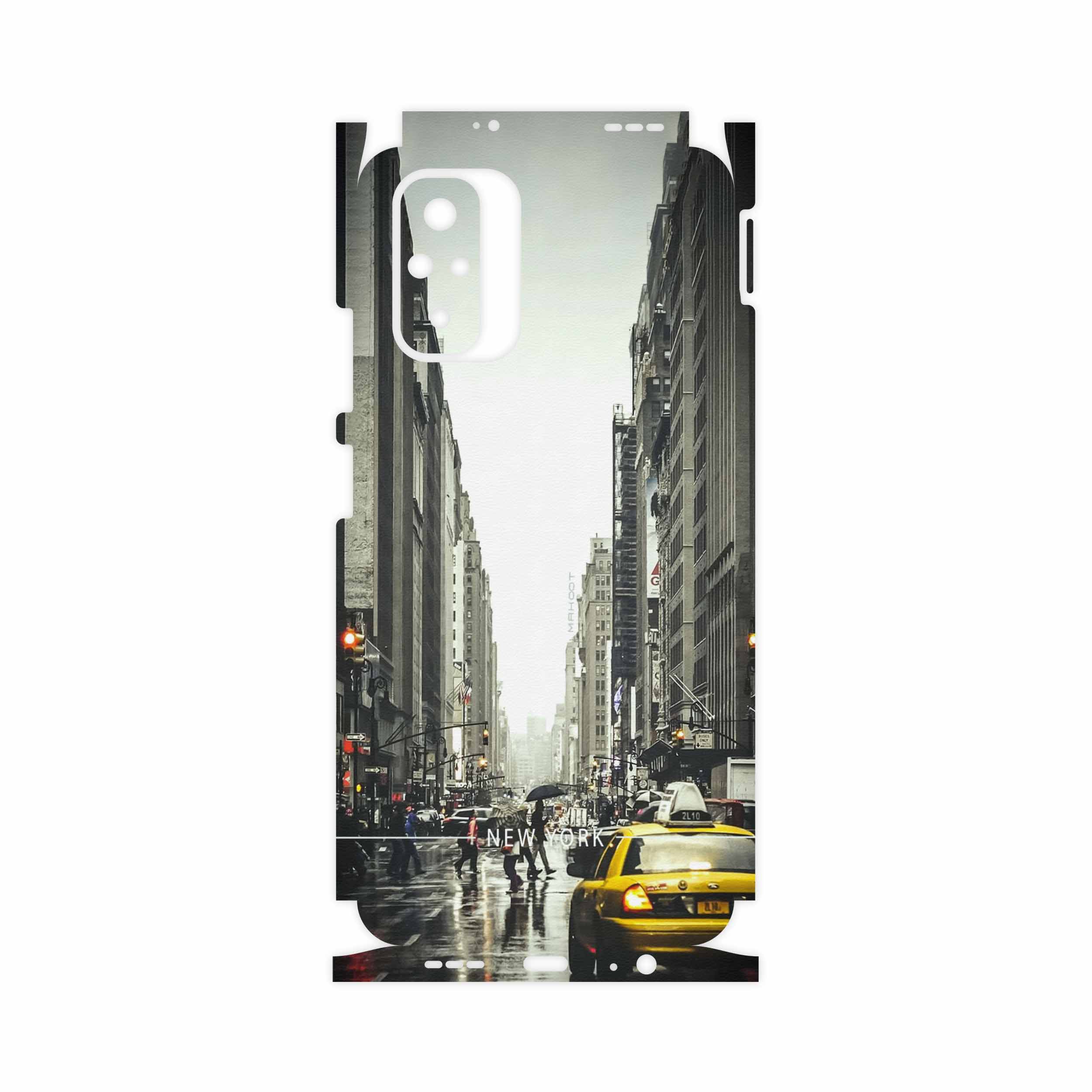 برچسب پوششی ماهوت مدل New-York-City-FullSkin مناسب برای گوشی موبایل شیائومی Redmi Note 10s